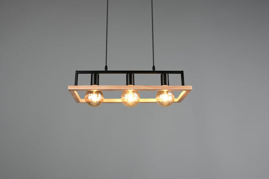 Trio Lighting Black Pendant Ceiling Light