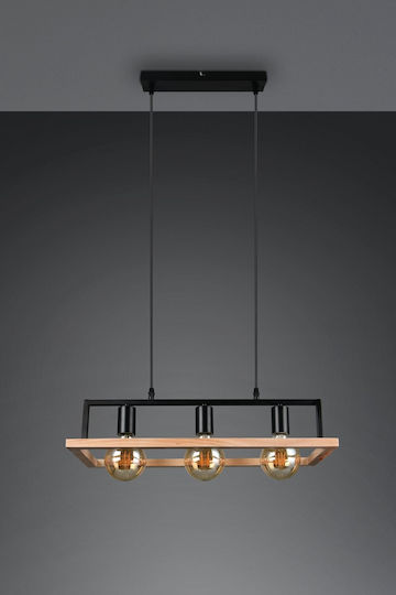 Trio Lighting Black Pendant Ceiling Light