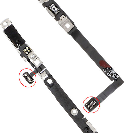 Clappio Ersatzkabel Für Lautstärke-Tasten Für iPhone 17 Schwarz