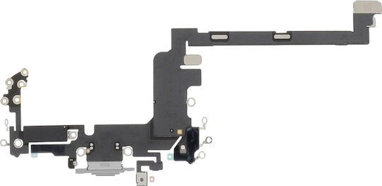 Clappio Usb-c Charging Connector Iphone 17 Pro Integrated Microphone Silver