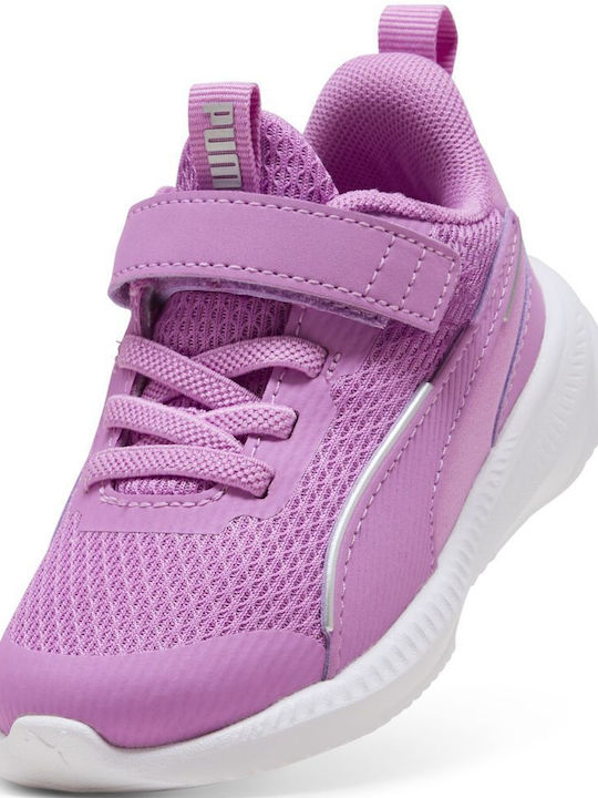 Kids Sports Running Shoes with Hoop & Loop Closure Pink