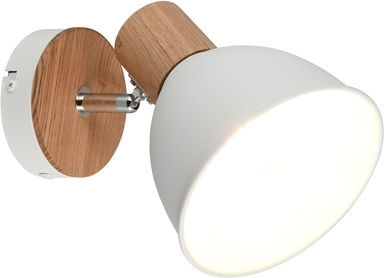 Trio Lighting Einzelne Decken- und Wandleuchte in Weiß Farbe