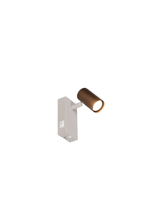 Trio Lighting Single Ceiling & Wall Spot in Brown Colour