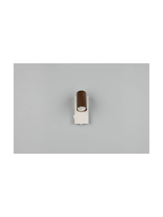 Trio Lighting Single Ceiling & Wall Spot in Brown Colour