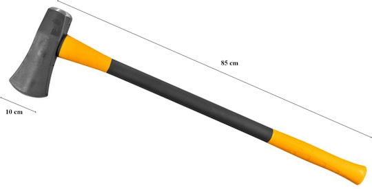 SGTT Τσεκούρι Σχισίματος Μήκους 85cm και Βάρους 2.7kg με Λαβή Fiberglass