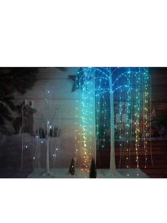 Brad de Crăciun cu Iluminare LED