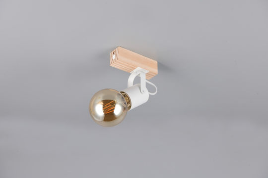 Trio Lighting Μονό Σποτ σε Λευκό Χρώμα