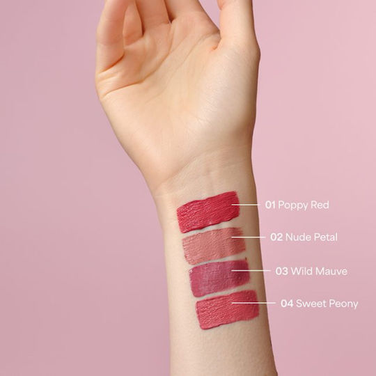 Lavera Υγρό Κραγιόν Satin Sweet Peony