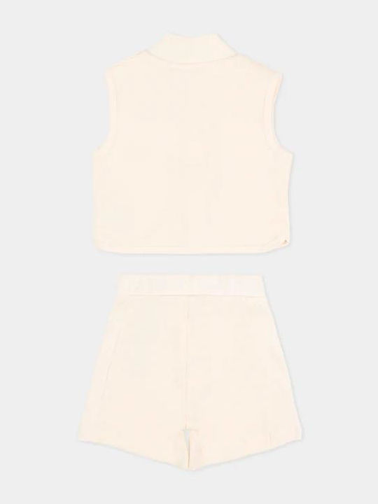 Kids Set with Shorts Summer 3 Pieces Gray