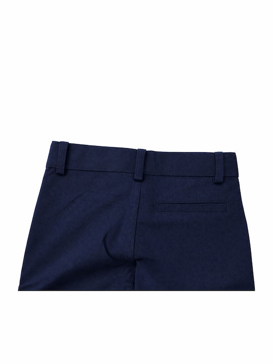 Kids Fabric Blue Trouser