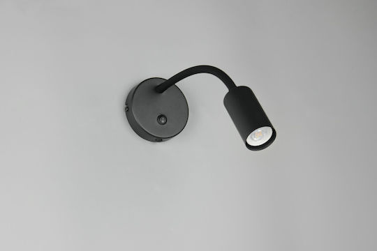 Trio Lighting Modern Black Wall Lamp