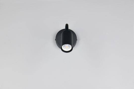 Trio Lighting Modern Black Wall Lamp