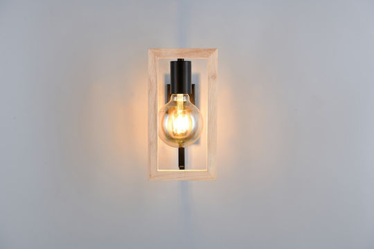 Trio Lighting Modern Black Wall Lamp