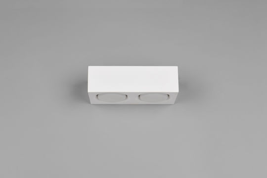 Trio Lighting Mattone Modern White Wall Lamp