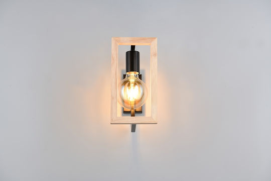 Trio Lighting Modern Black Wall Lamp