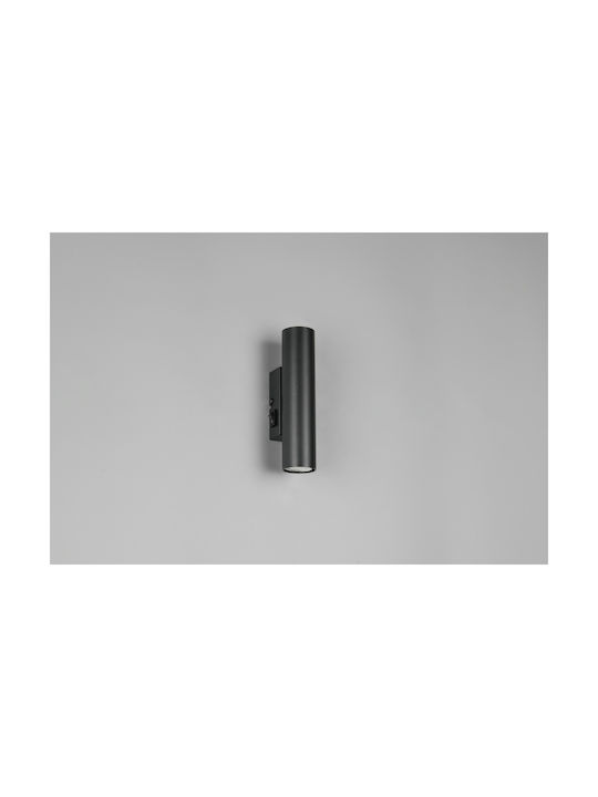 Trio Lighting Modern Black Wall Lamp