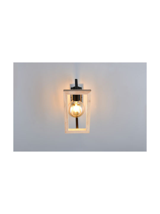 Trio Lighting Μοντέρνο Φωτιστικό Τοίχου Μαύρο