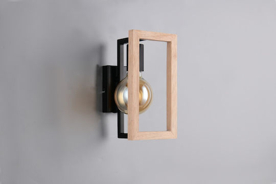 Trio Lighting Modern Black Wall Lamp