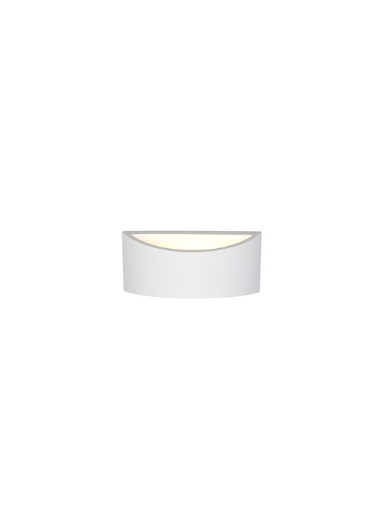 Trio Lighting Wacadia Модерен Светлинен Аплик за Стена Бял