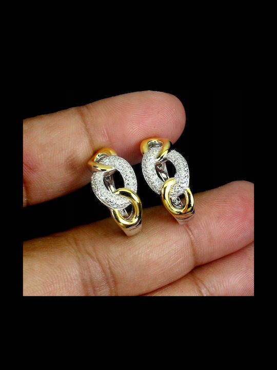5 Cercei Delicați Argint 925 Zirconia Aaa