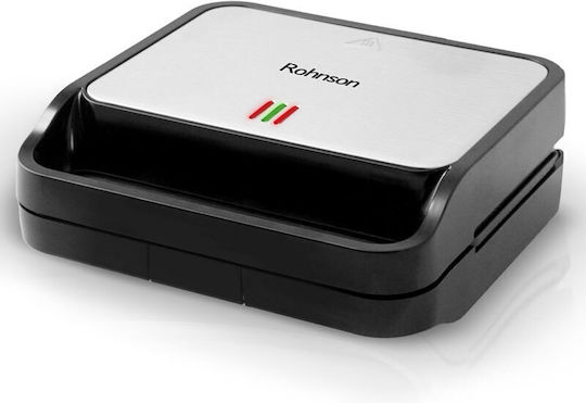 Rohnson Sandwich Maker with Removable Plates for 2 Sandwiches 850W