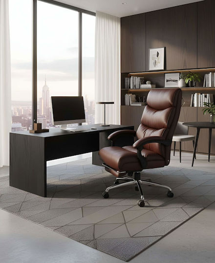 Polihome Ambrette Директорски Кафяв Офис Стол