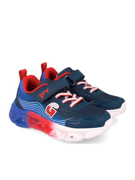 Παιδικά Sneakers με Σκρατς Μπλε