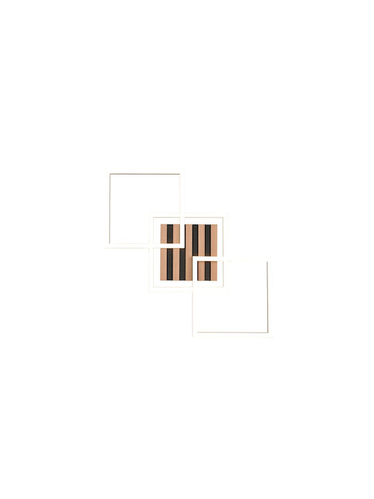 Trio Lighting Ceiling Mount Light Black with Integrated LED