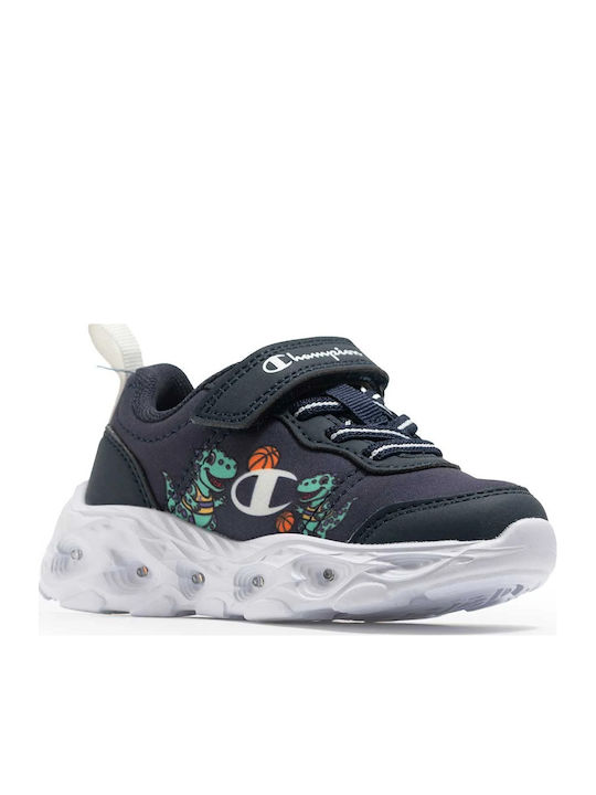 Kinder Sneaker mit Lichtern Blau
