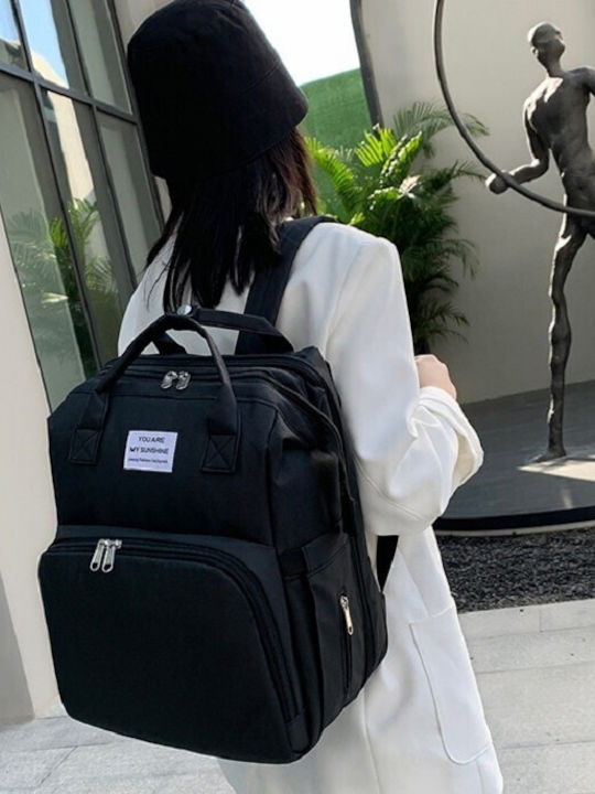 Alista Home Backpack Αδιάβροχο Μαύρο