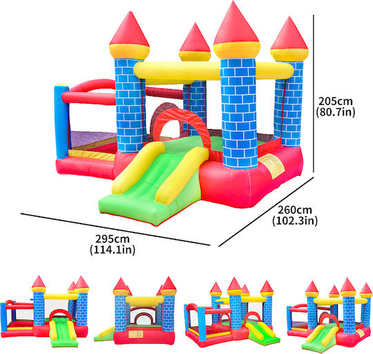 Fun Baby Inflatable Castle with Trampoline & Slide