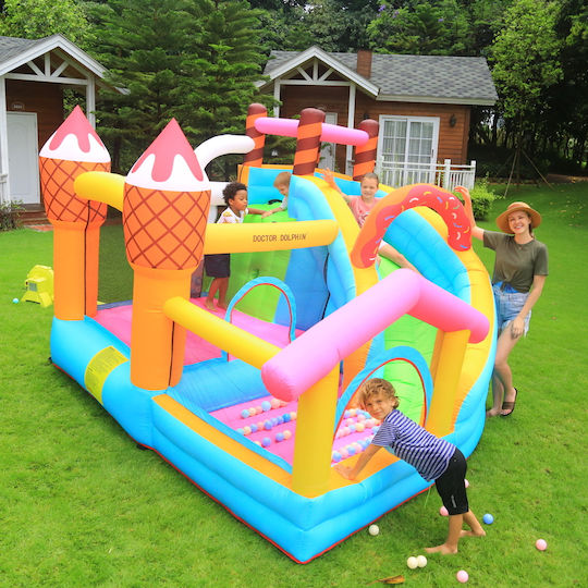 Fun Baby Inflatable With Trampoline & Slide