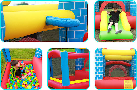 Fun Baby Inflatable Castle with Trampoline & Slide