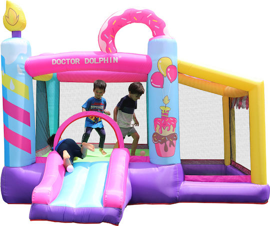 Fun Baby Inflatable With Trampoline & Slide
