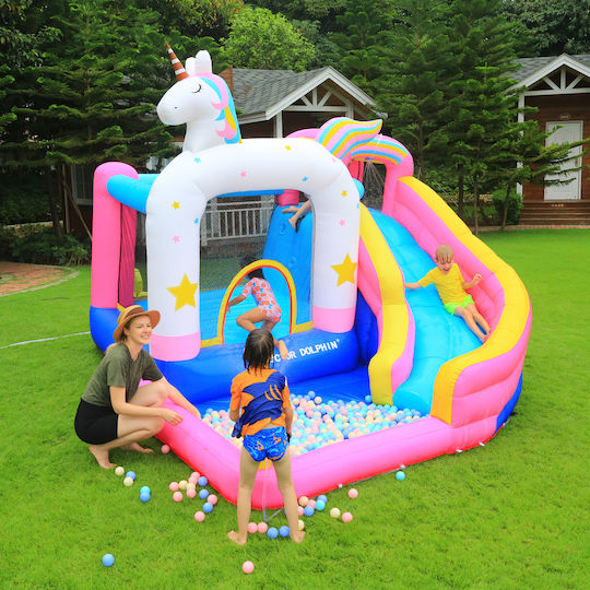 Fun Baby Inflatable With Trampoline