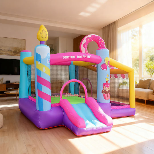 Fun Baby Inflatable With Trampoline & Slide