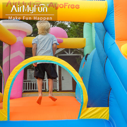 Fun Baby Inflatable With Trampoline & Slide