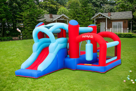 Fun Baby Inflatable With Trampoline & Slide