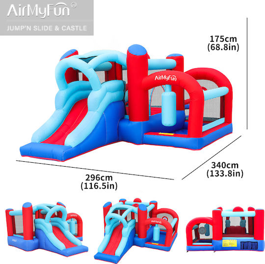Fun Baby Inflatable With Trampoline & Slide