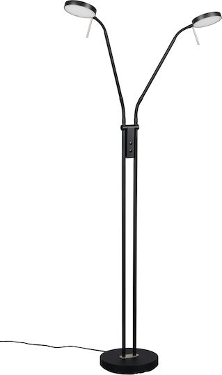 Trio Lighting Monza Floor Lamp Black
