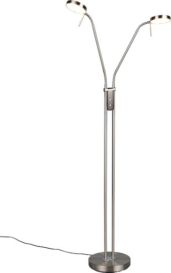 Trio Lighting Monza Stehlampe Silber