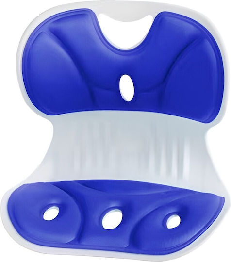 Alista Home Perna Medicală Pentru Înapoi Din Spumă De Memorie Cu Gaura 32x29x28cm Albastră