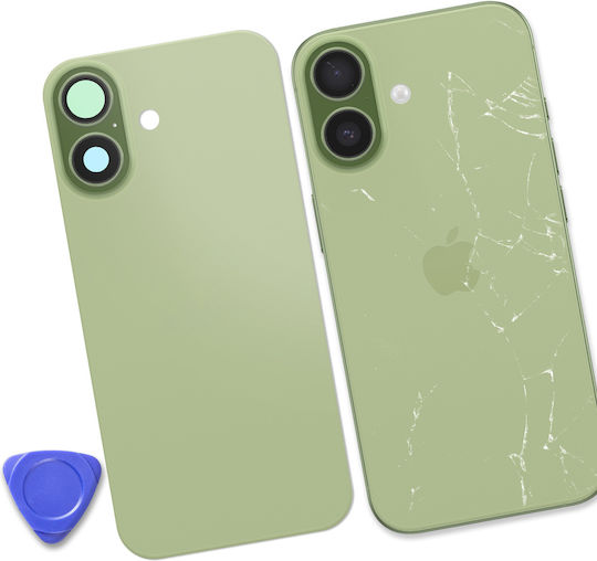 Clappio Batterieabdeckung Iphone 17 Chassis Magsafe Modul Vert Salbe