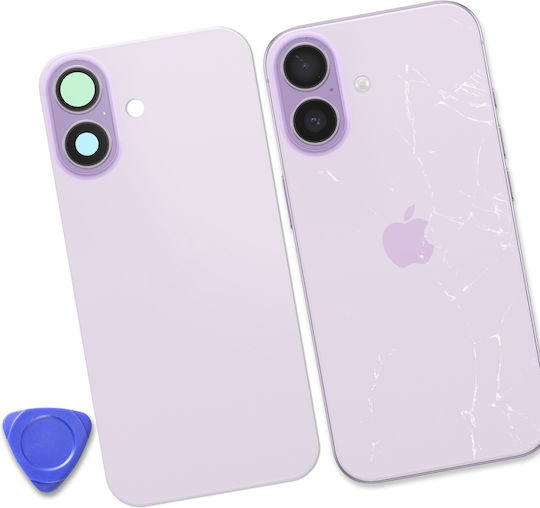 Clappio Capac Baterie Iphone 17 Carcase Telefoane Mobile Modul Magsafe Lavandă