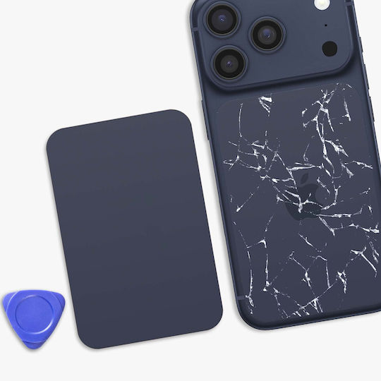 Clappio Ersatzabdeckung Für iPhone 17 Pro Magsafe Ring Dunkelblau