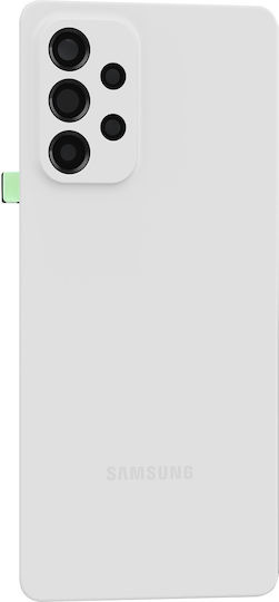 Clappio Ersatzabdeckung Für Galaxy A53 Mit Integriertem Kleber Weiß