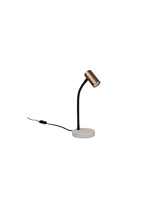 Trio Lighting Φωτιστικό Γραφείου σε Καφέ Χρώμα