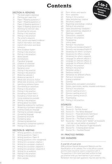 Pearson Revise Aqa Gcse English Language Guided Revision Workbook: - For 2025, 2026 Exams: For The 2015 Specification (revise Aqa Gcse English 2015): For The 9-1 Exams