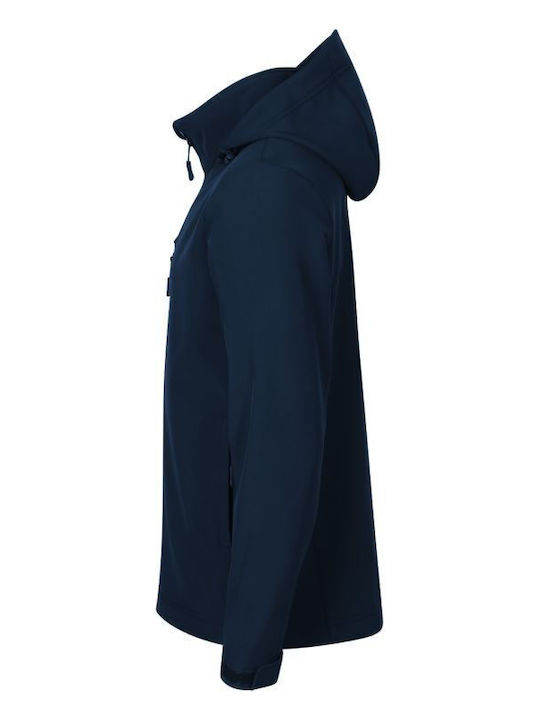 Зимно Яке Softshell Водоустойчиво и Ветроустойчиво Тъмносин