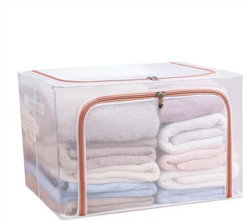 Alista Home Casetă Textilă de Depozitare pentru Pătură/Duvet și Haine în Culoare Roșie 50x40x33cm